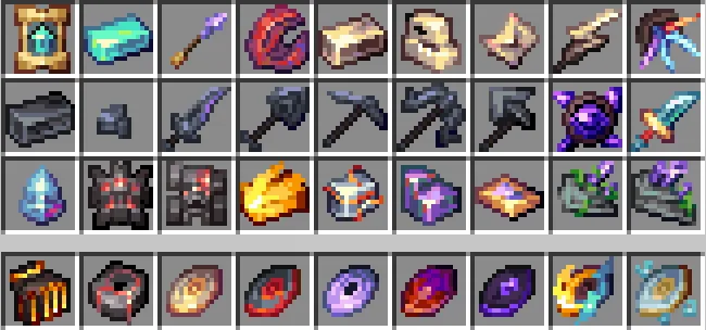 Vulmoons cataclysm remake, Текстуры, Minecraft