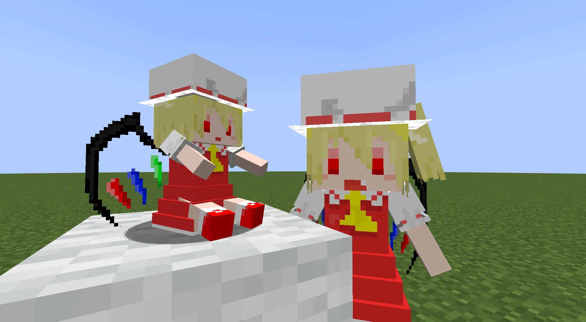 Cute Flanchan !! — скриншот 4 (Моды, Minecraft)