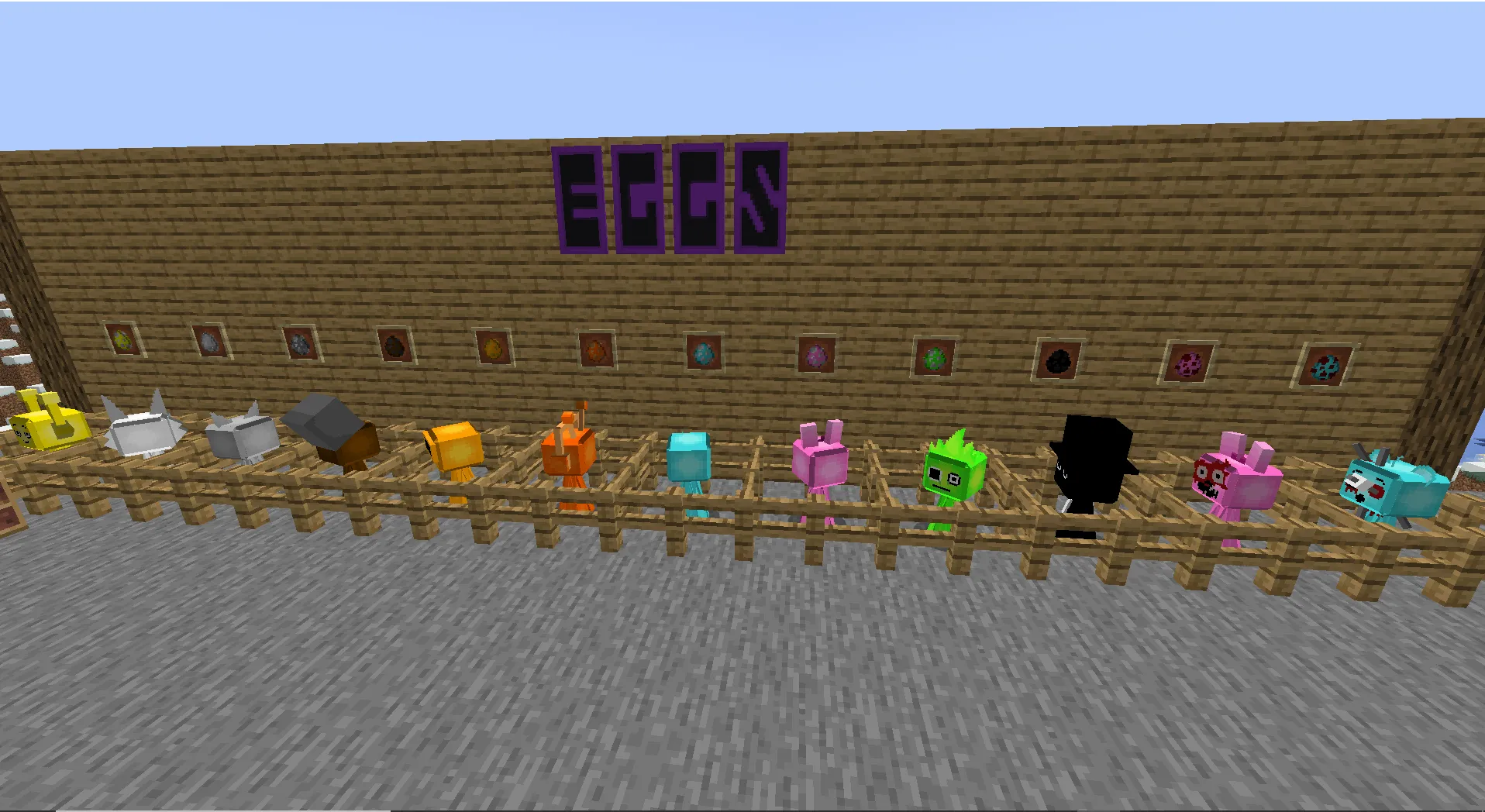 Sprunki, Моды, Minecraft