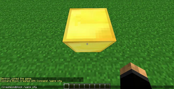 Cmd_Block — скриншот 1 (Плагины, Minecraft)