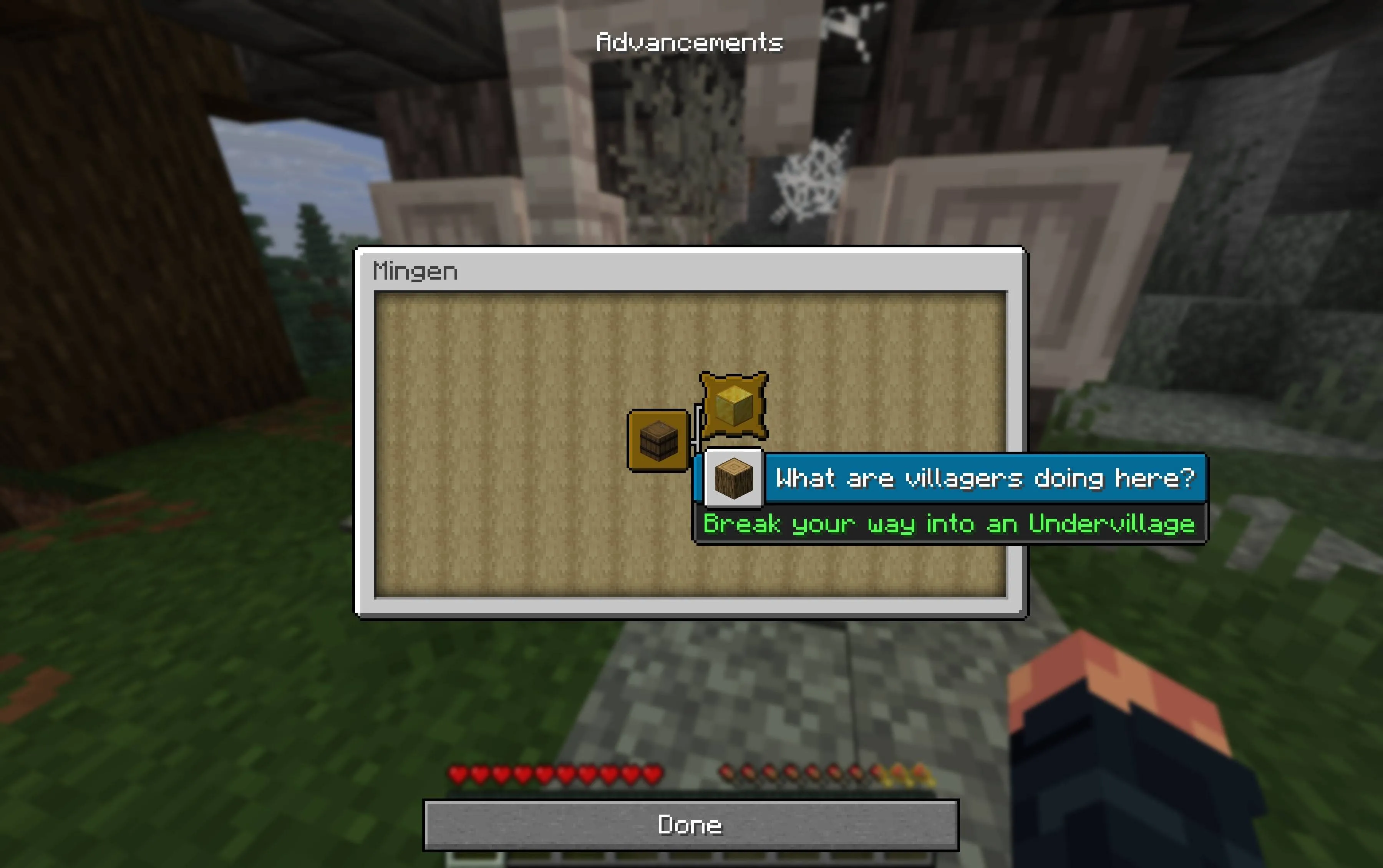 MinGen, Моды, Minecraft