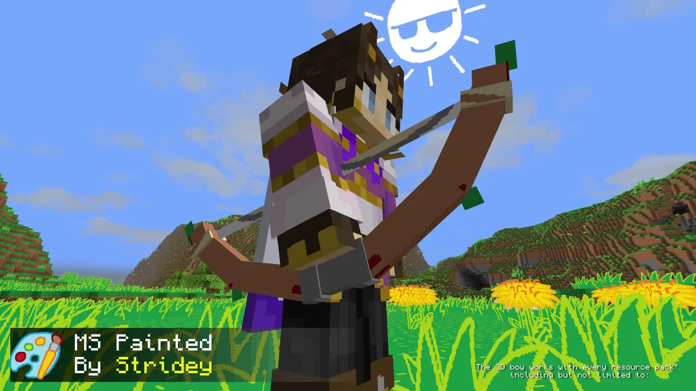Universal 3D Archery - Bow and Crossbow — скриншот 10 (Текстуры, Minecraft)