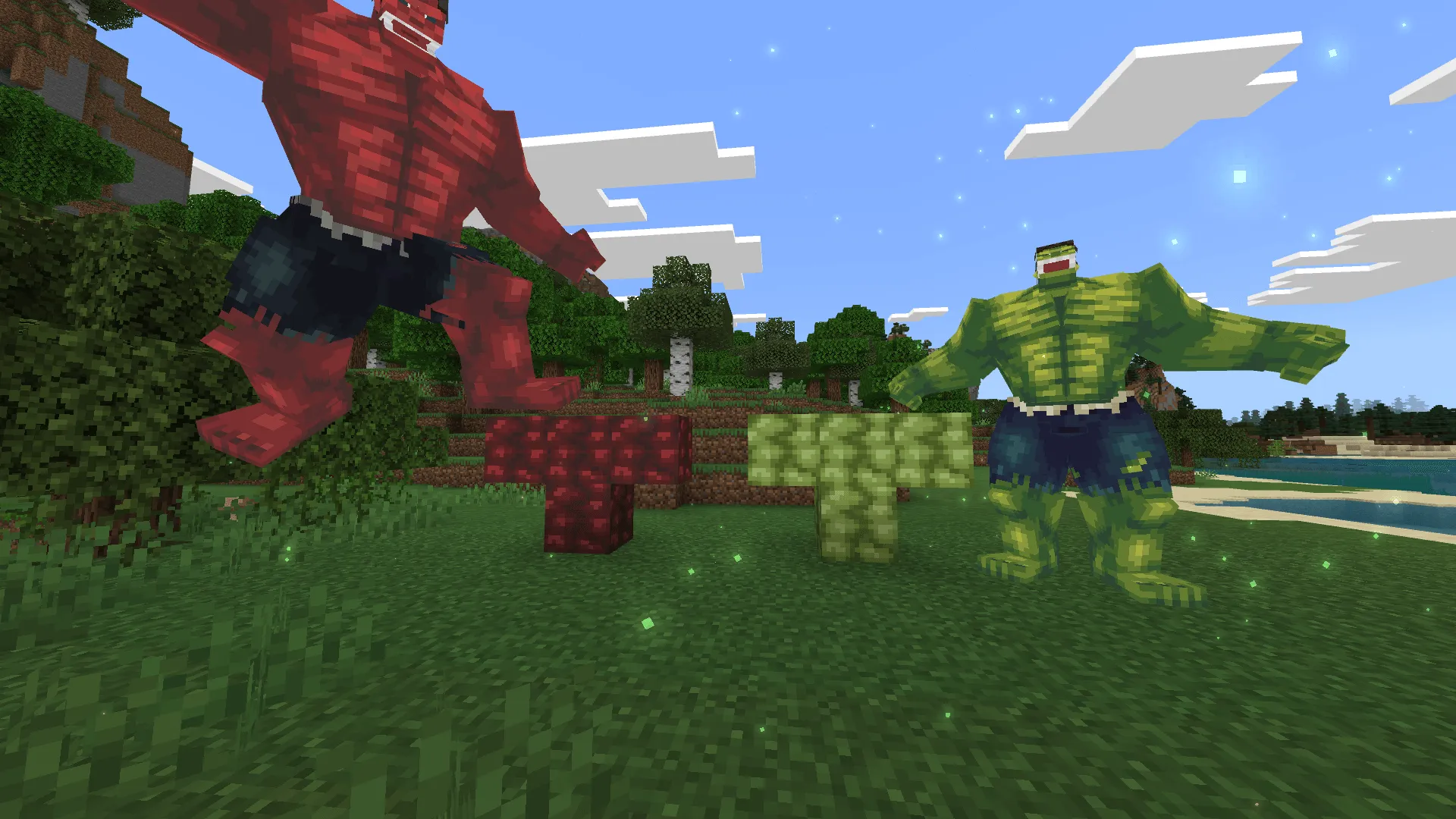 Hulk Smash Addon, Аддоны, Minecraft