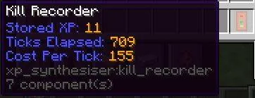 XP Synthesiser, Моды, Minecraft