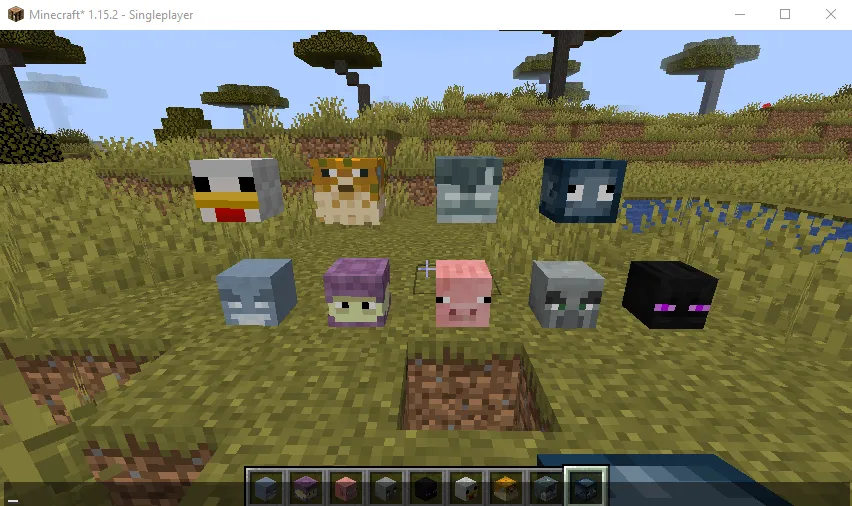 Not Enough Heads, Моды, Minecraft