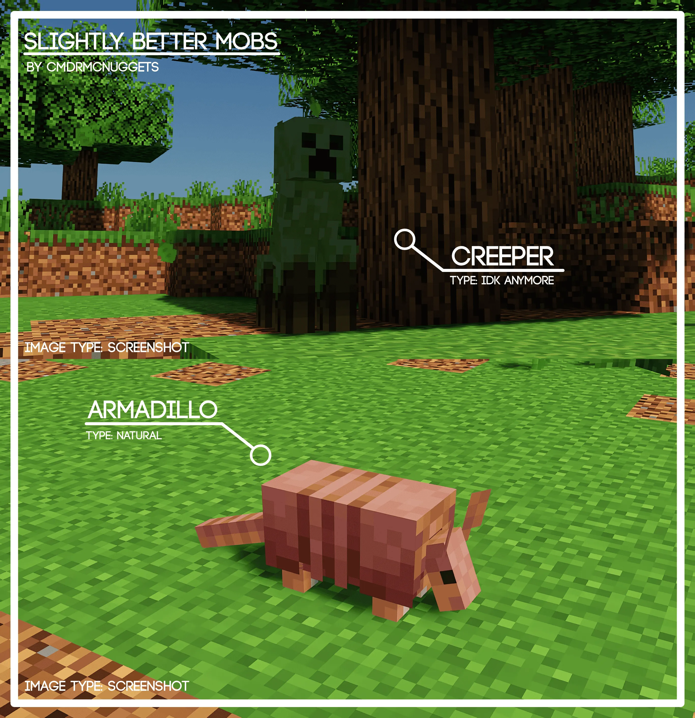 Slightly Better Mobs, Текстуры, Minecraft