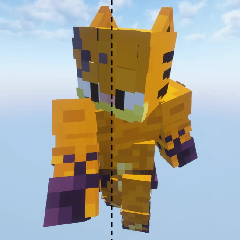 Garfield Killer Queen (JCraft: EOE) — скриншот 5 (Текстуры, Minecraft)