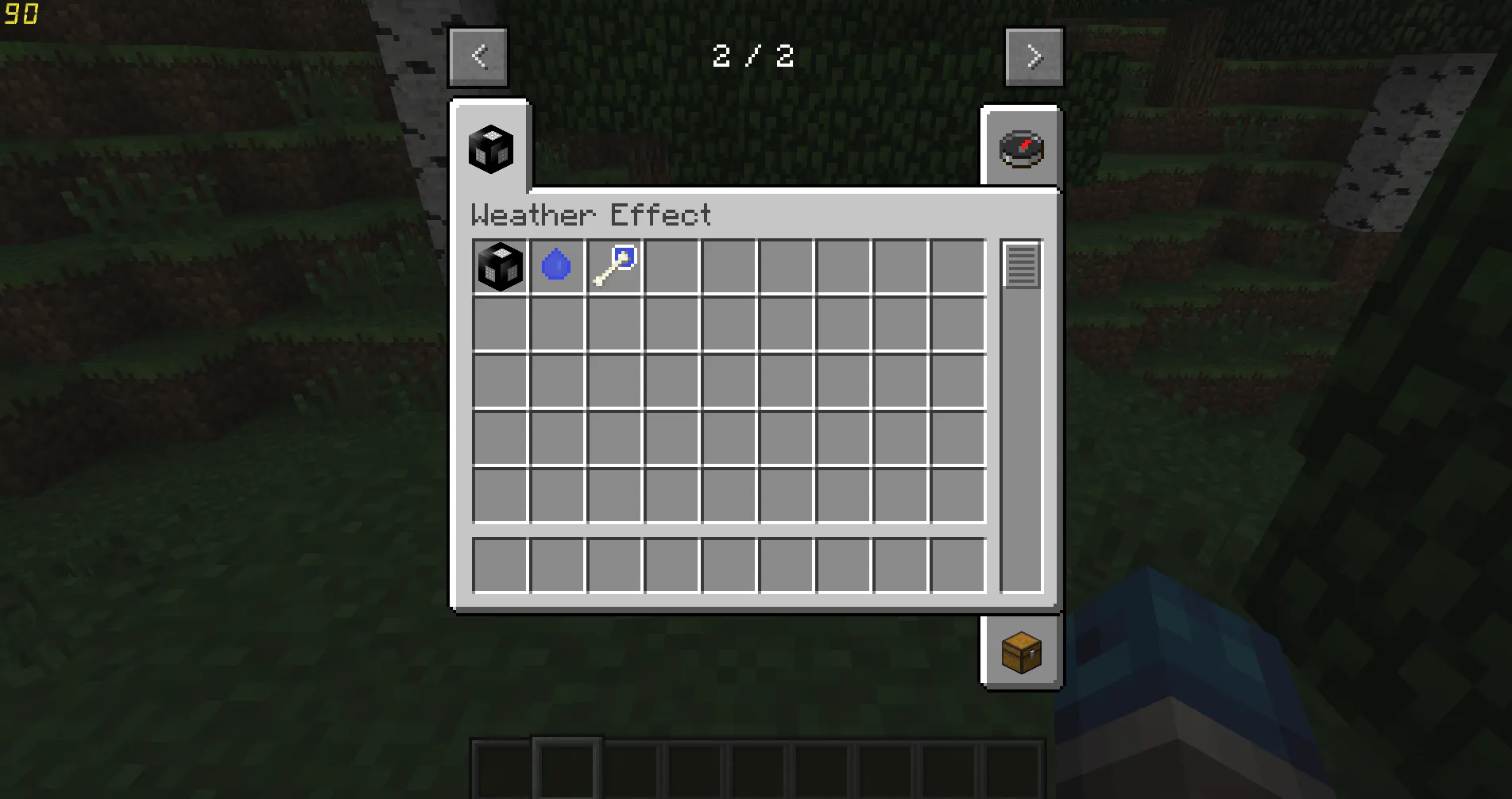 Weather Effect, Моды, Minecraft