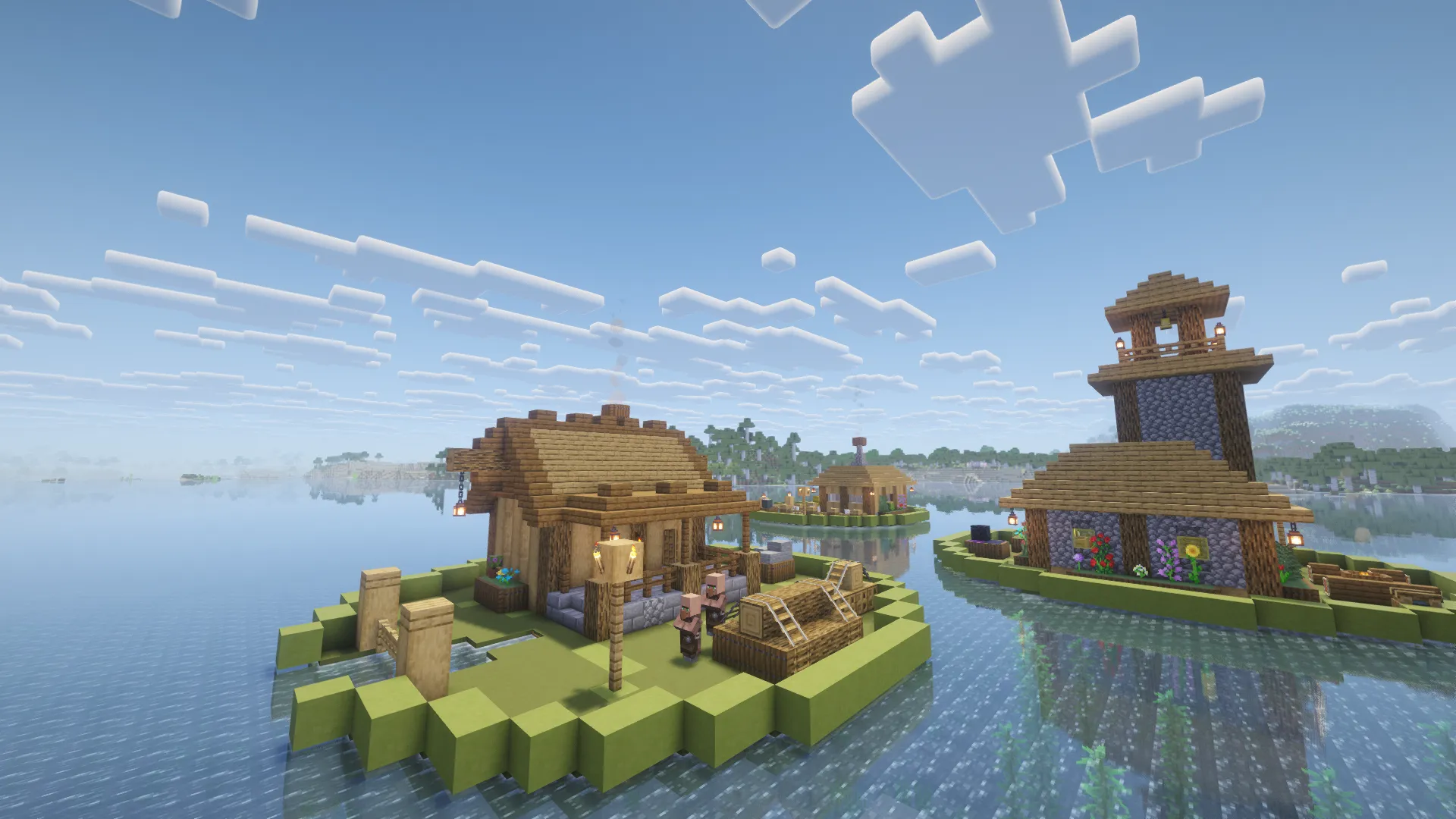 Ocean Lily Pad Village, Моды, Minecraft