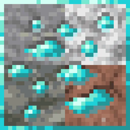 Faithful 32x Universal Ores Ore Borders — скриншот 13 (Текстуры, Minecraft)