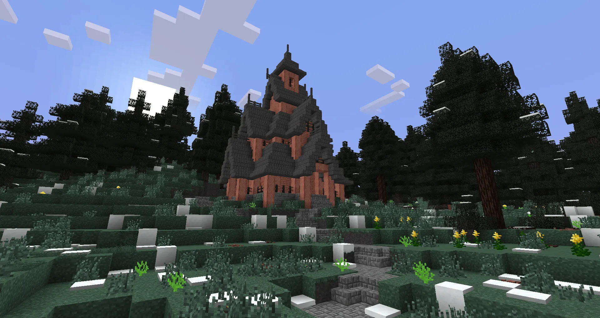 Roads and Roofs TFC — скриншот 2 (Моды, Minecraft)