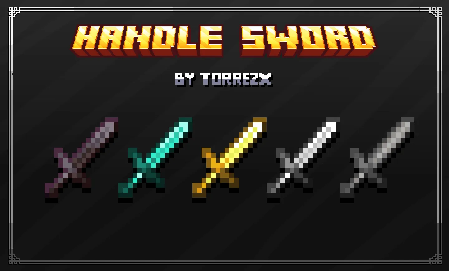 Torrezx-Handle sword — скриншот 2 (Текстуры, Minecraft)