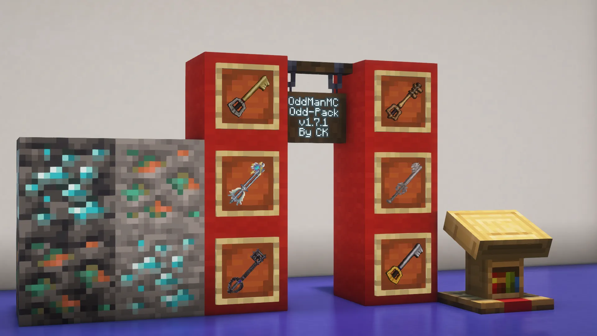 OddManMC Pack, Текстуры, Minecraft