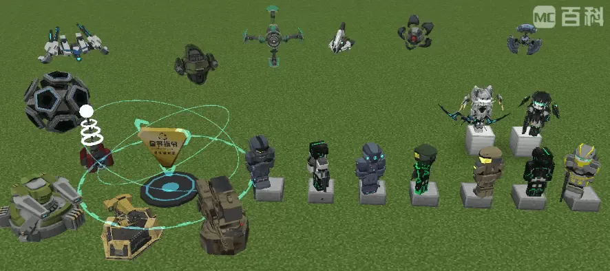 WarMachineLib, Моды, Minecraft