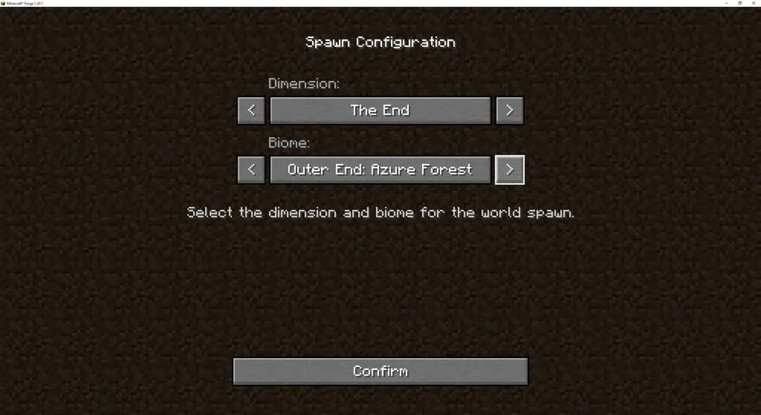 Spawn Configurator, Моды, Minecraft