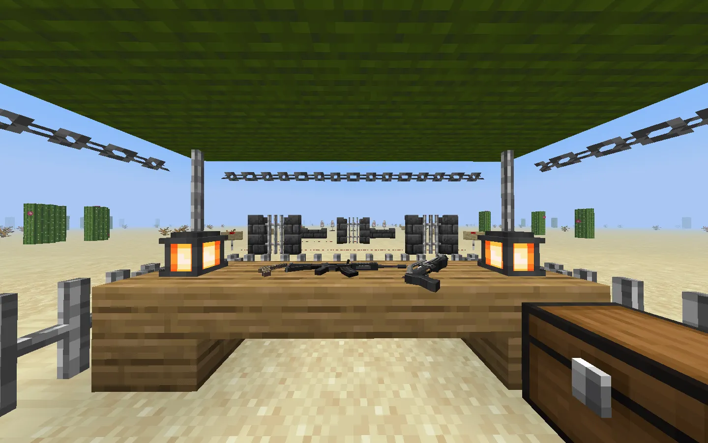 TaCZ Aim Trainer ZERO, Карты, Minecraft