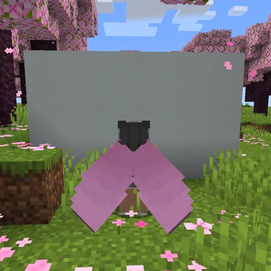 Pink Elytra — скриншот 2 (Текстуры, Minecraft)