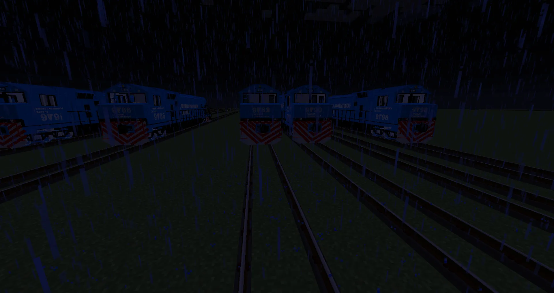 Unified  Railways - Immersive Railroading — скриншот 3 (Текстуры, Minecraft)