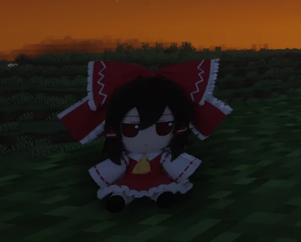 MLGkyell44's Reimu Hakurei Fumo — скриншот 3 (Текстуры, Minecraft)