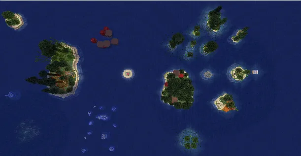 WaterBlock, Карты, Minecraft