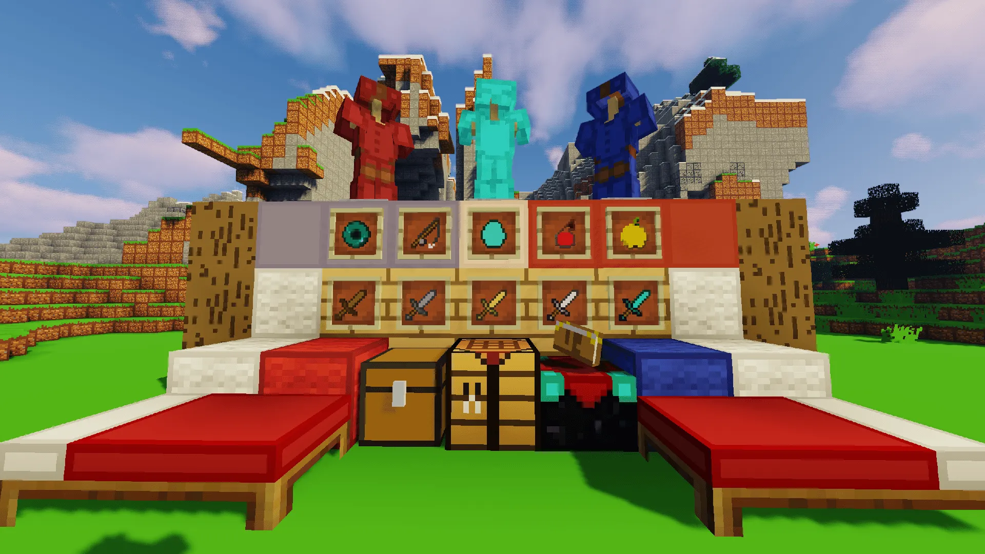 Izzy's 100 Subscriber Repack (+ Recolors) — скриншот 1 (Текстуры, Minecraft)