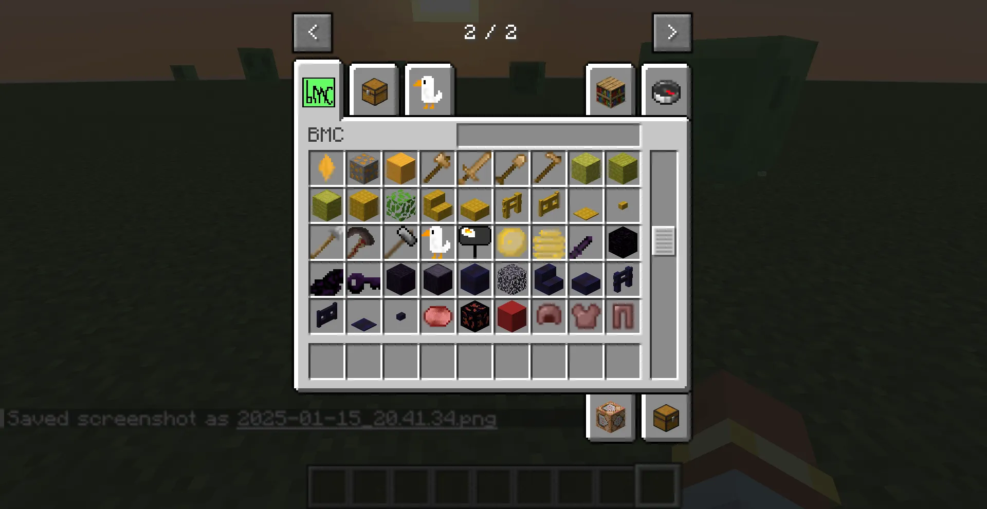 Chaos Overhaul, Моды, Minecraft