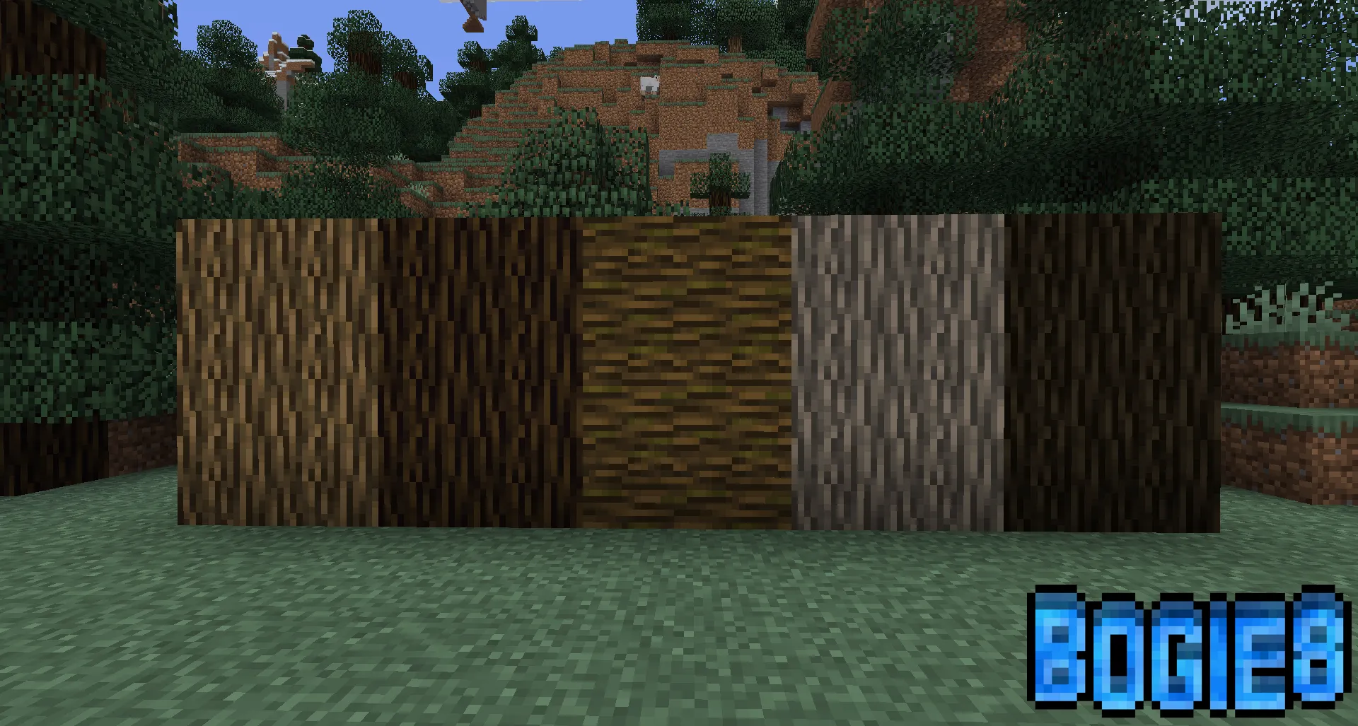 bogie's Trees & Timber, Текстуры, Minecraft
