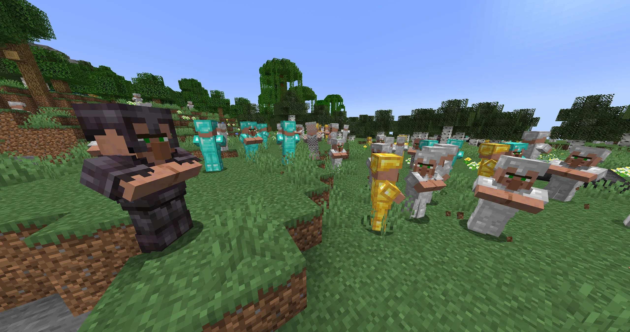 Shiny's Knights — скриншот 1 (Текстуры, Minecraft)