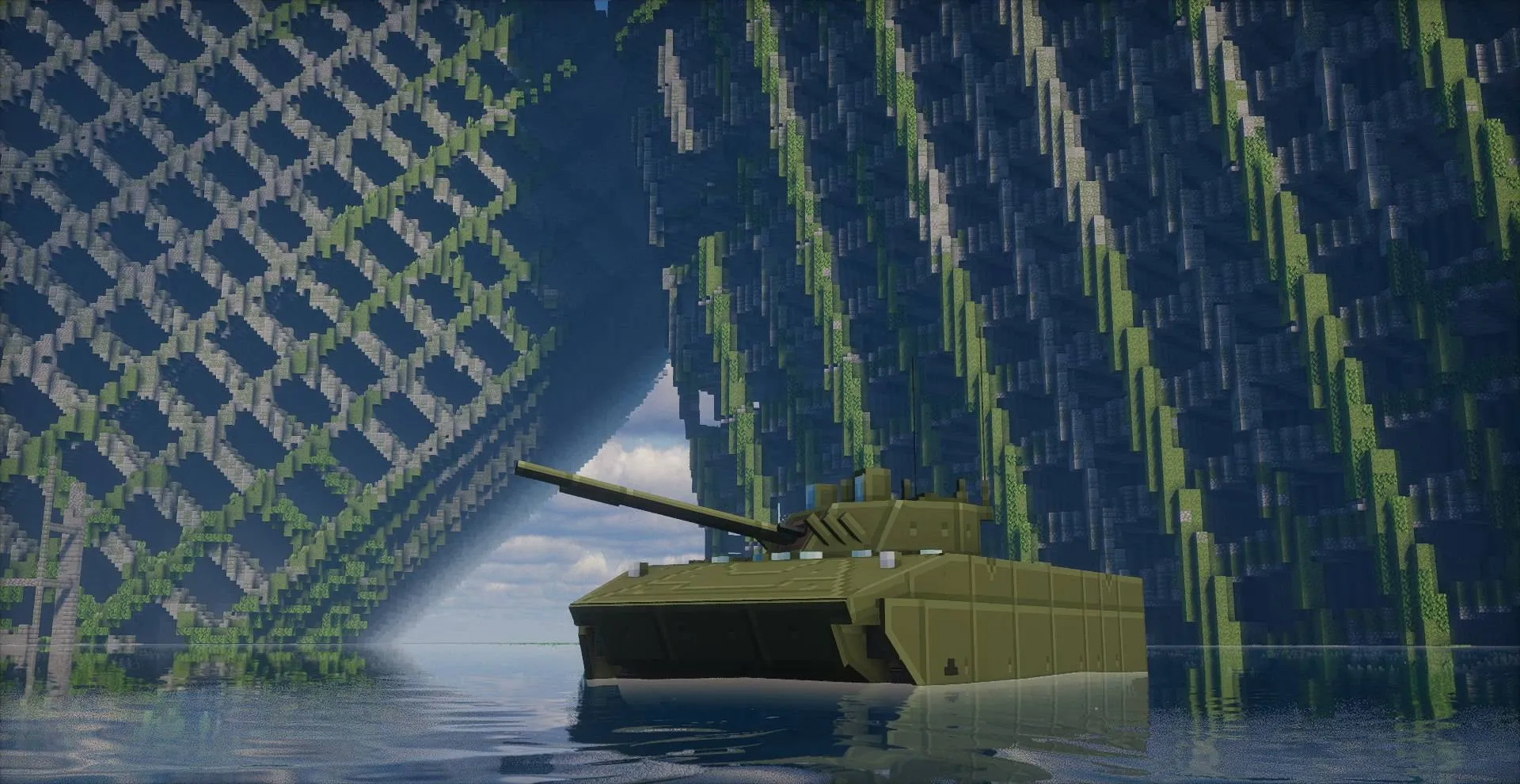 [IV/MTS] Q.M.P [Qawsed Military pack] — скриншот 1 (Моды, Minecraft)