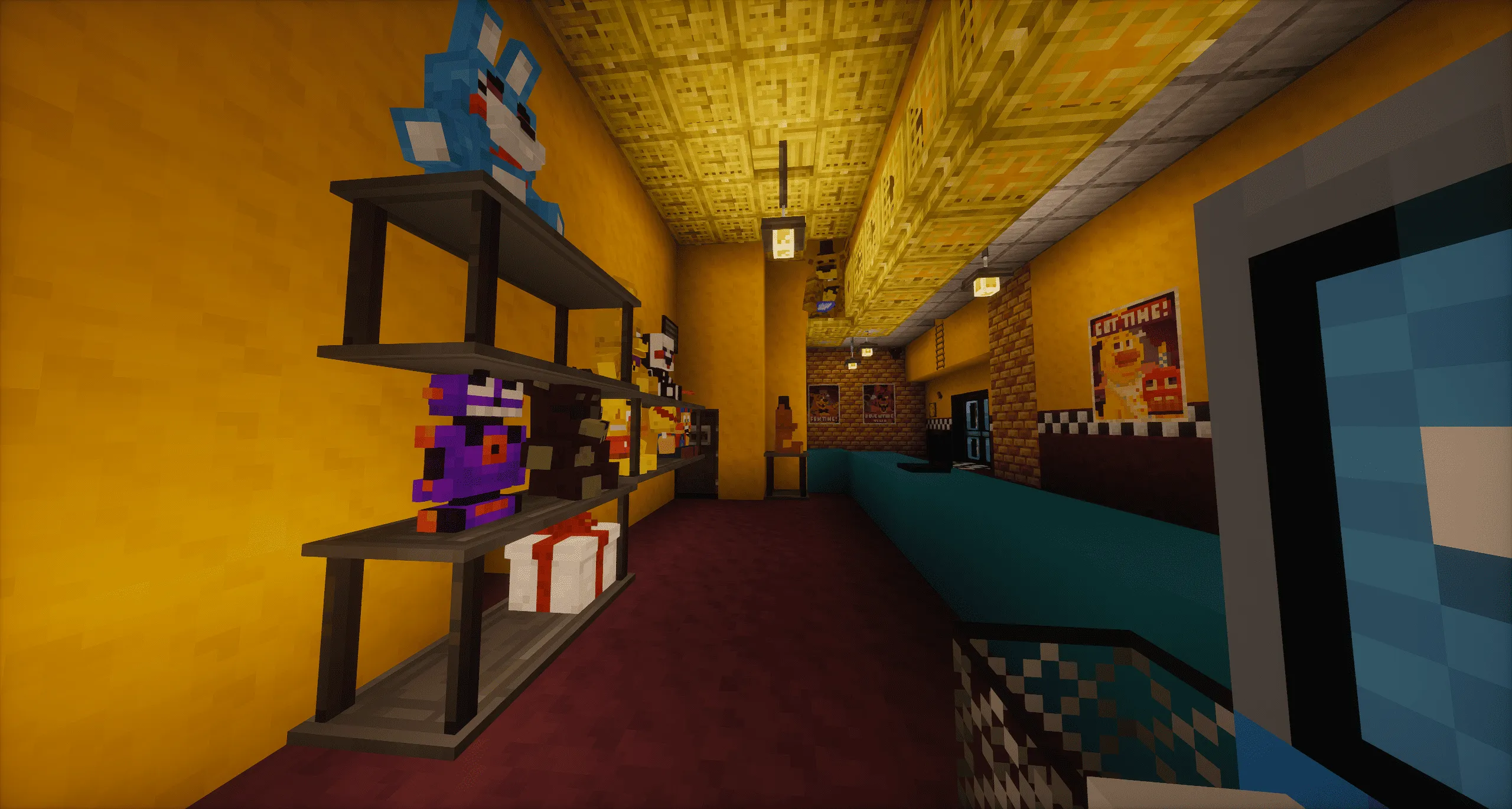 FNAF HIDE & SEEK - Pikayorld — скриншот 12 (Модпаки, Minecraft)