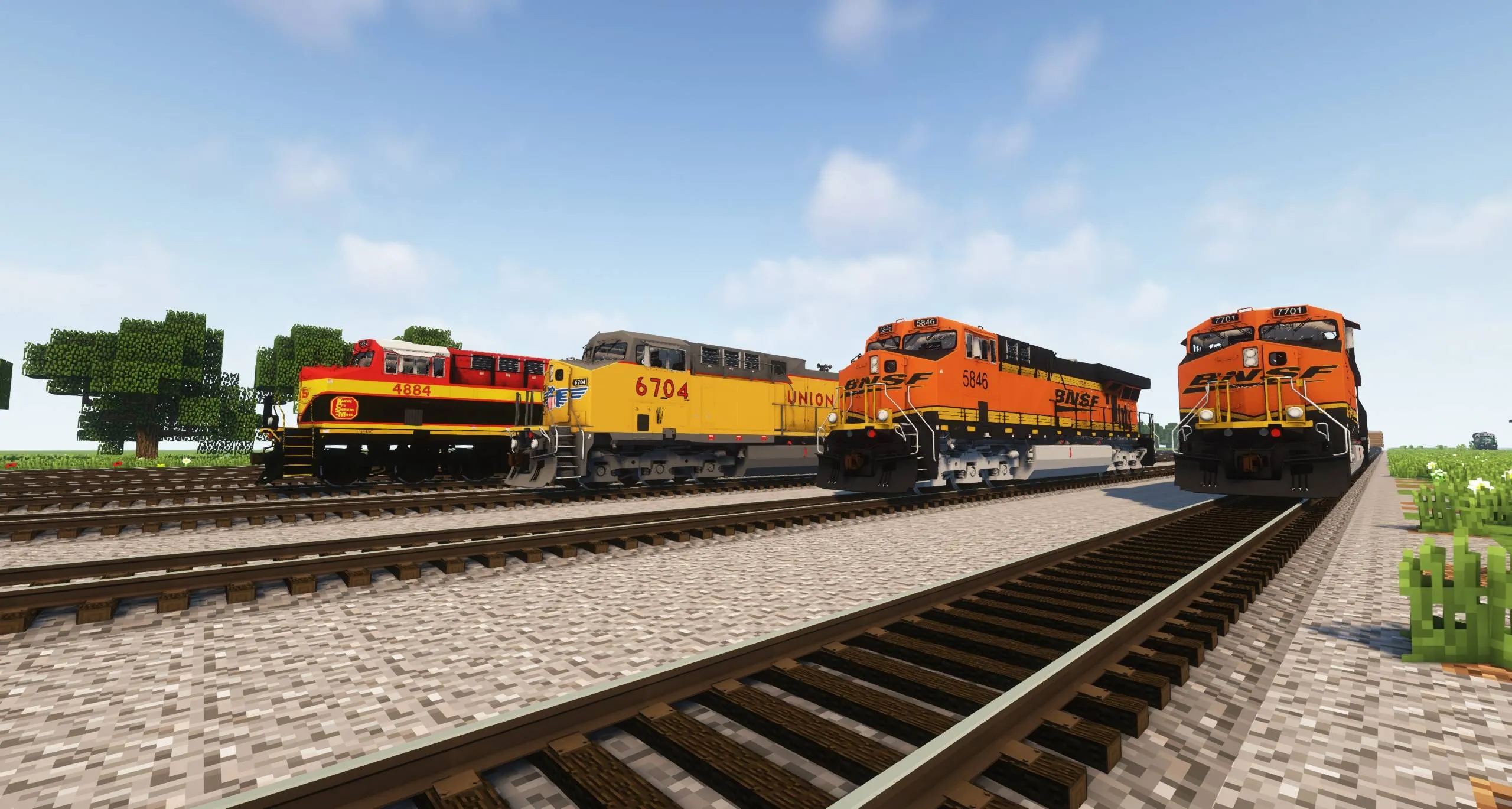 Midwest Railways Community Livery Pack — скриншот 1 (Текстуры, Minecraft)
