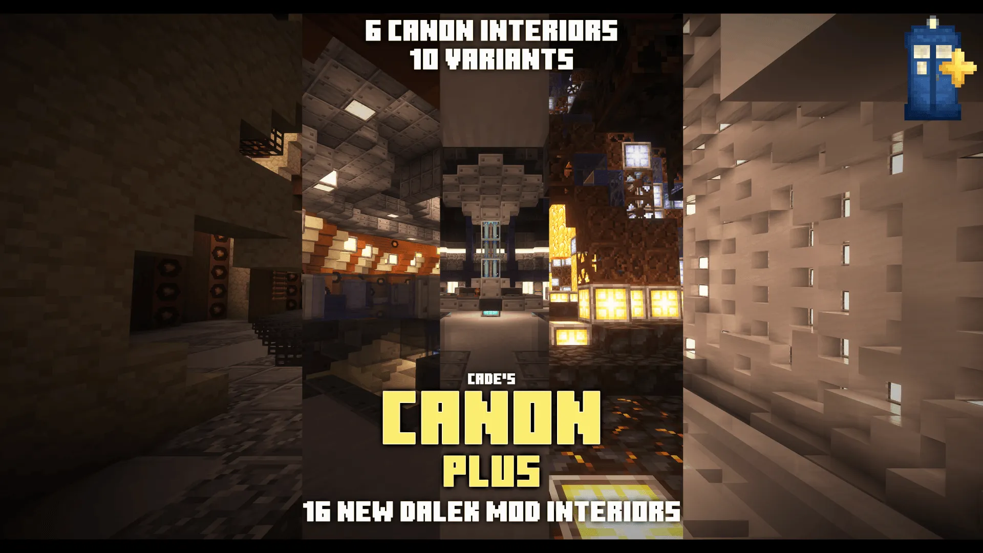 DM: Canon Plus — скриншот 1 (Аддоны, Minecraft)