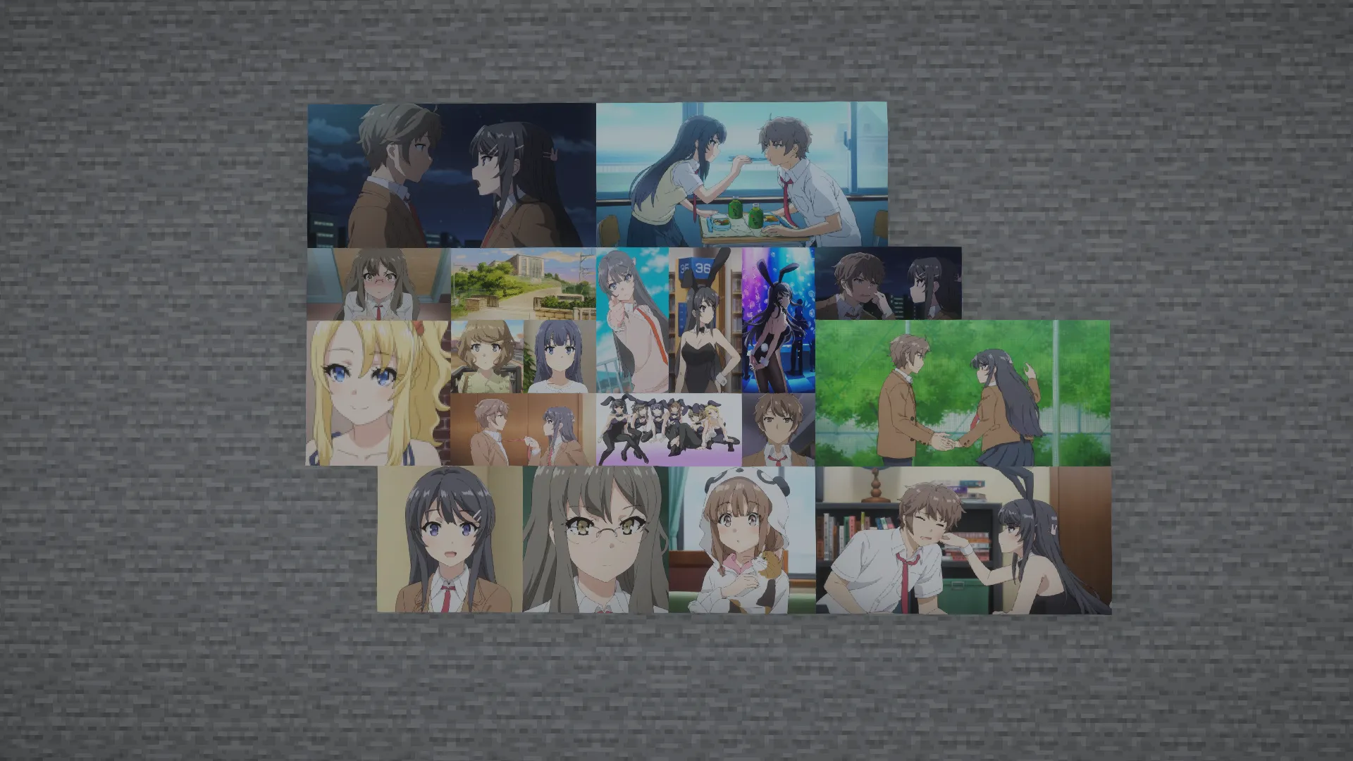 Bunny Girl Senpai Paintings, Моды, Minecraft