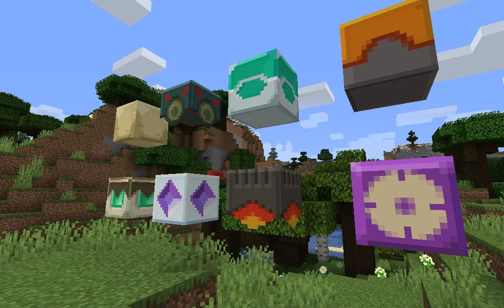 Decorative Megaman Blocks, Моды, Minecraft