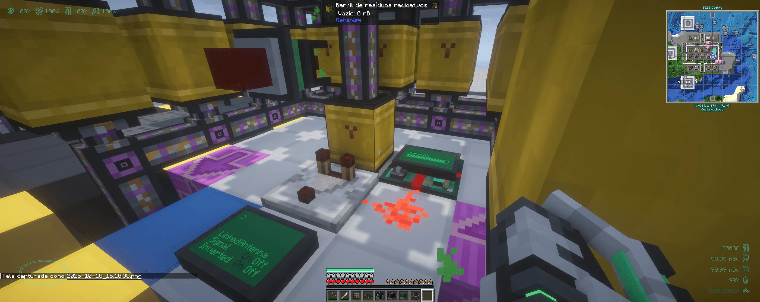 Mekanism Redstone Remote Desk — скриншот 11 (Моды, Minecraft)