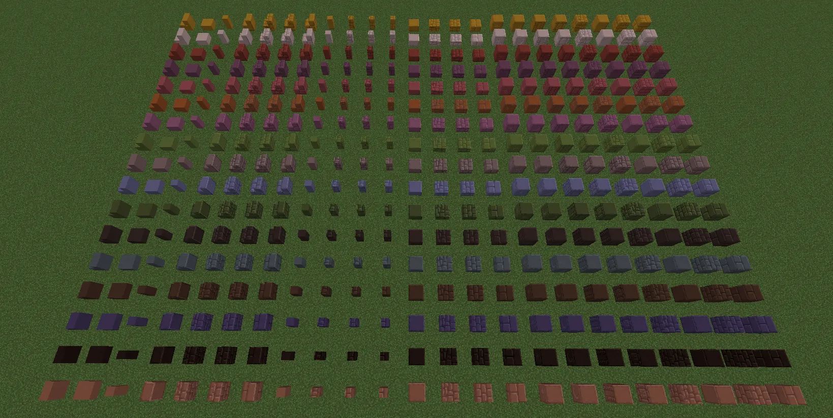 Terracotta Collection, Моды, Minecraft