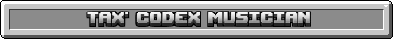 Tax' Codex Musician — скриншот 1 (Текстуры, Minecraft)