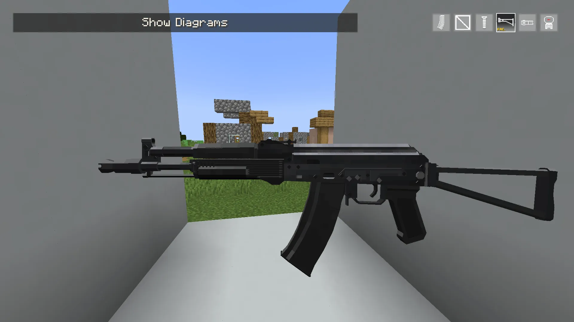 [TacZ] AK-105, Кастомизации, Minecraft