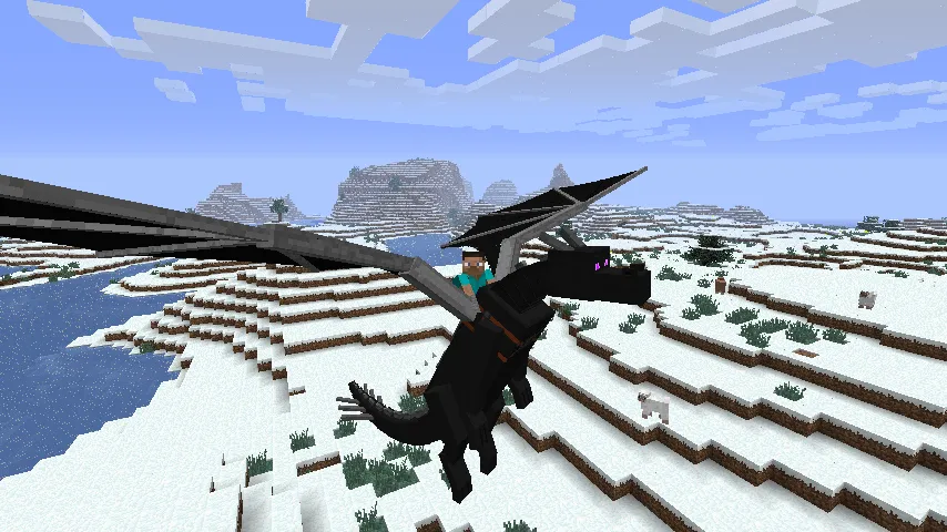 Dragon Mounts — скриншот 4 (Моды, Minecraft)