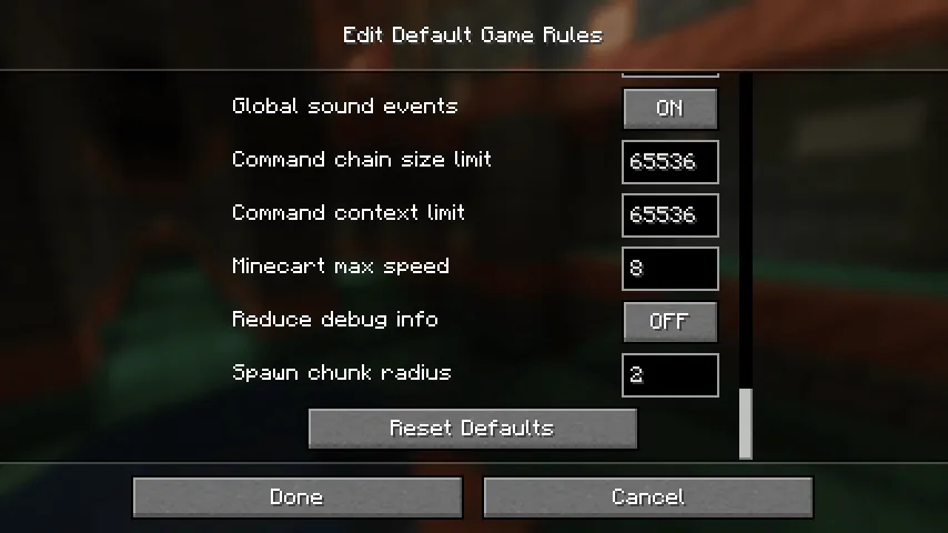 Boring Default Game Rules, Моды, Minecraft