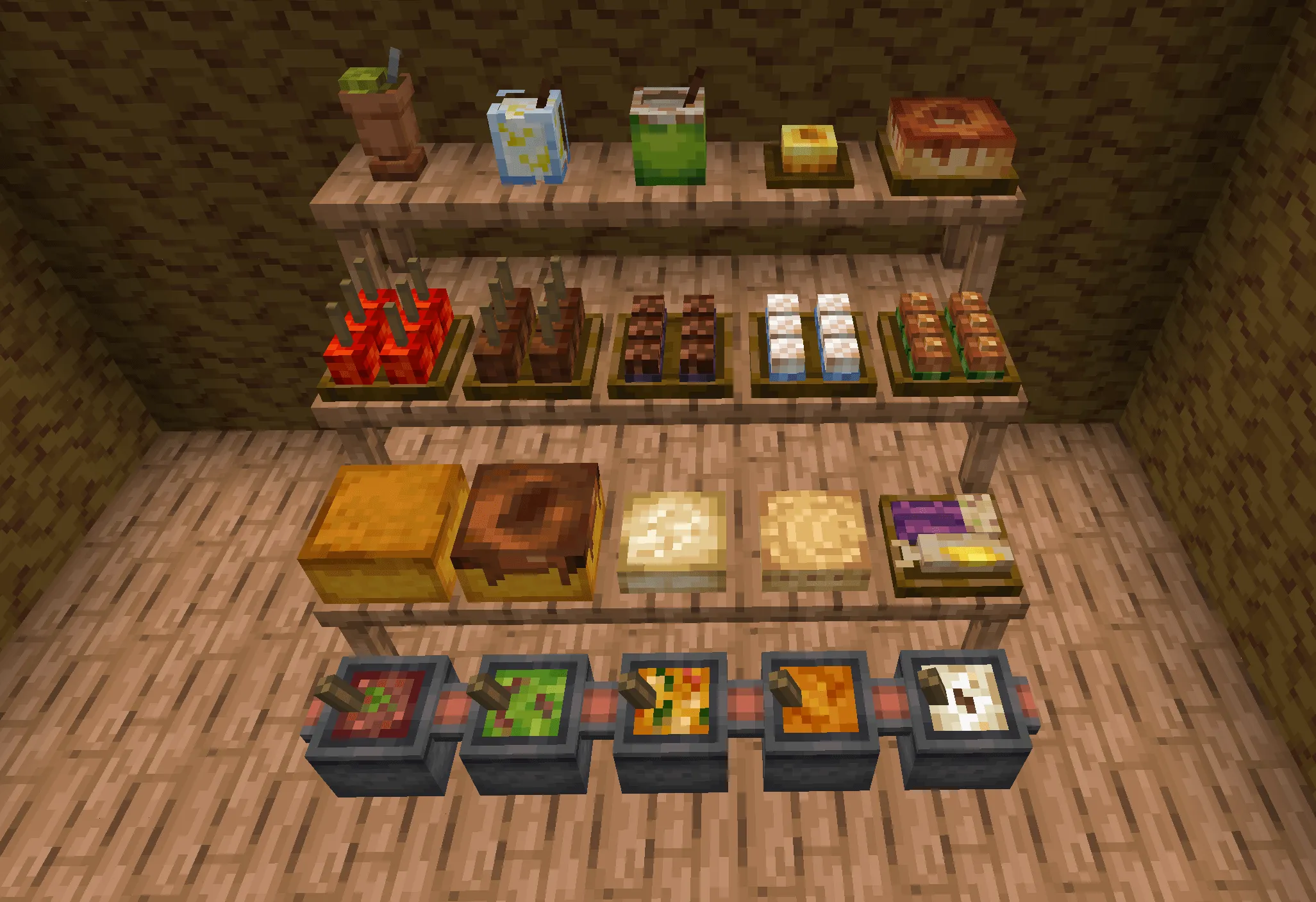 Brazilian Delight, Моды, Minecraft