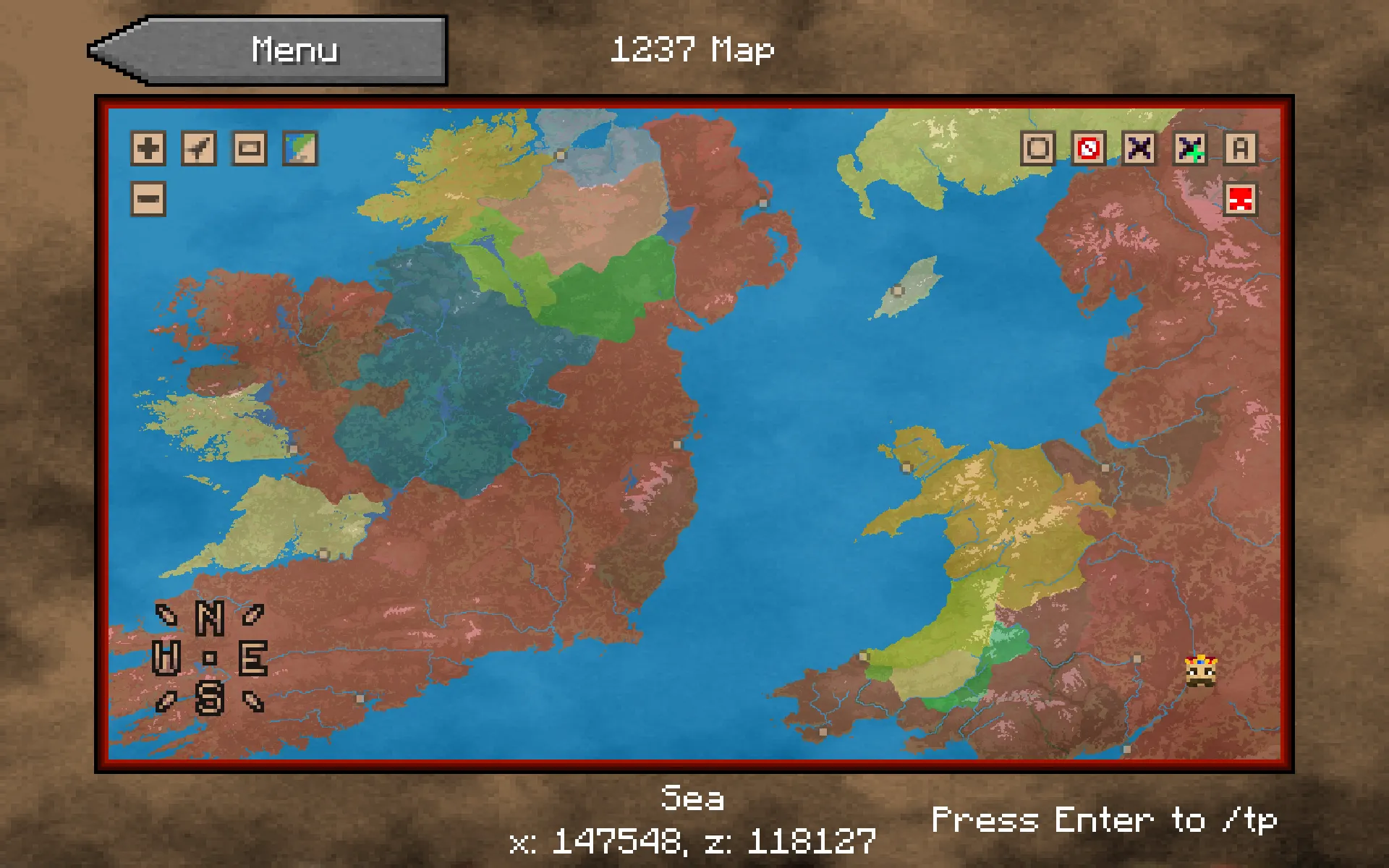 OFAW Server pack 1237 map, Текстуры, Minecraft