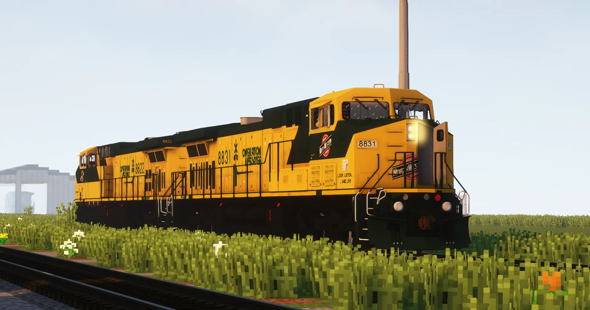 Midwest Railways Lite, Текстуры, Minecraft