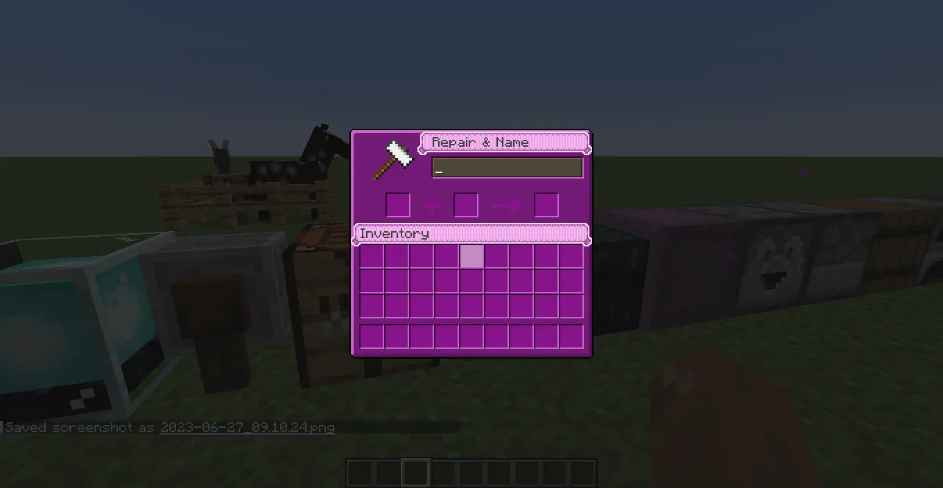Purple GUI by Rolano, Текстуры, Minecraft