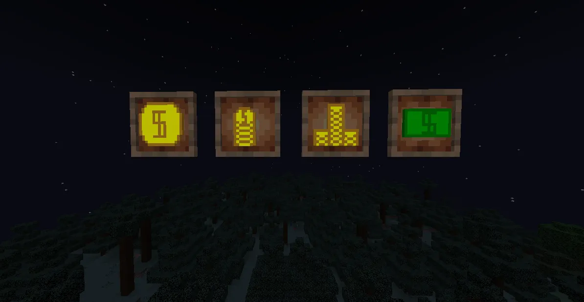 business and currency, Моды, Minecraft