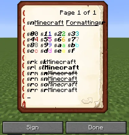 Better Formatting Code, Моды, Minecraft