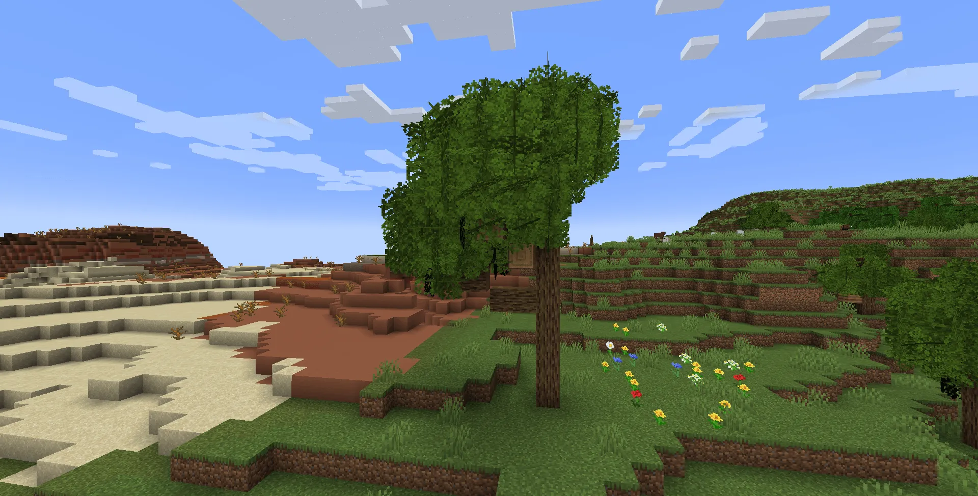Qzimyion's Fluffier Leaves — скриншот 5 (Текстуры, Minecraft)