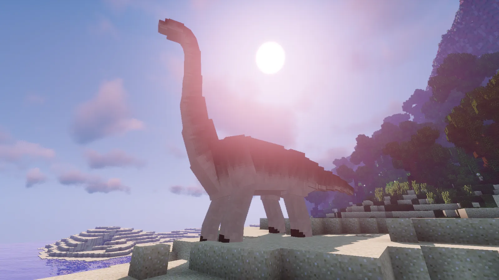 Dino Island — скриншот 1 (Модпаки, Minecraft)