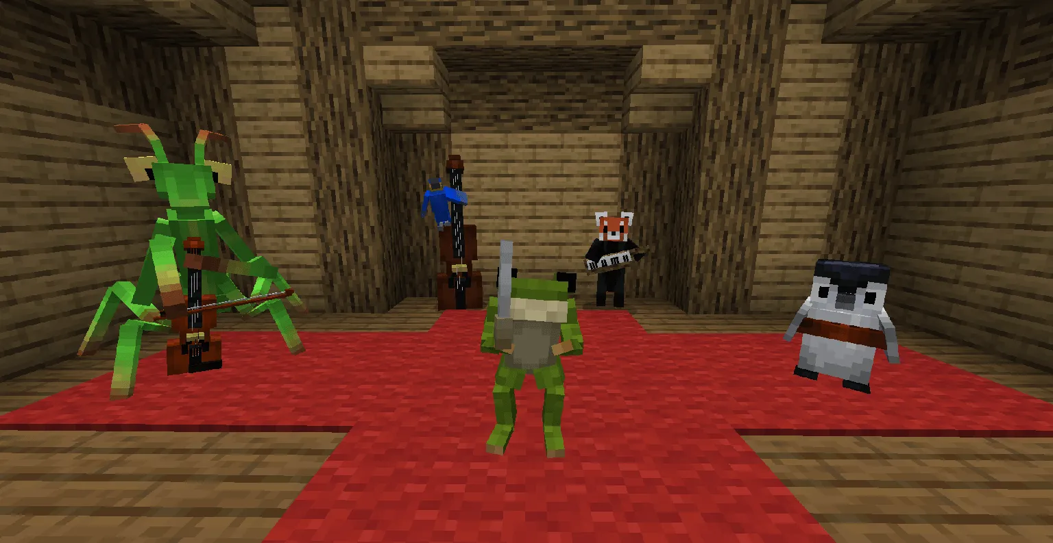 Fauna & Orchestra, Моды, Minecraft