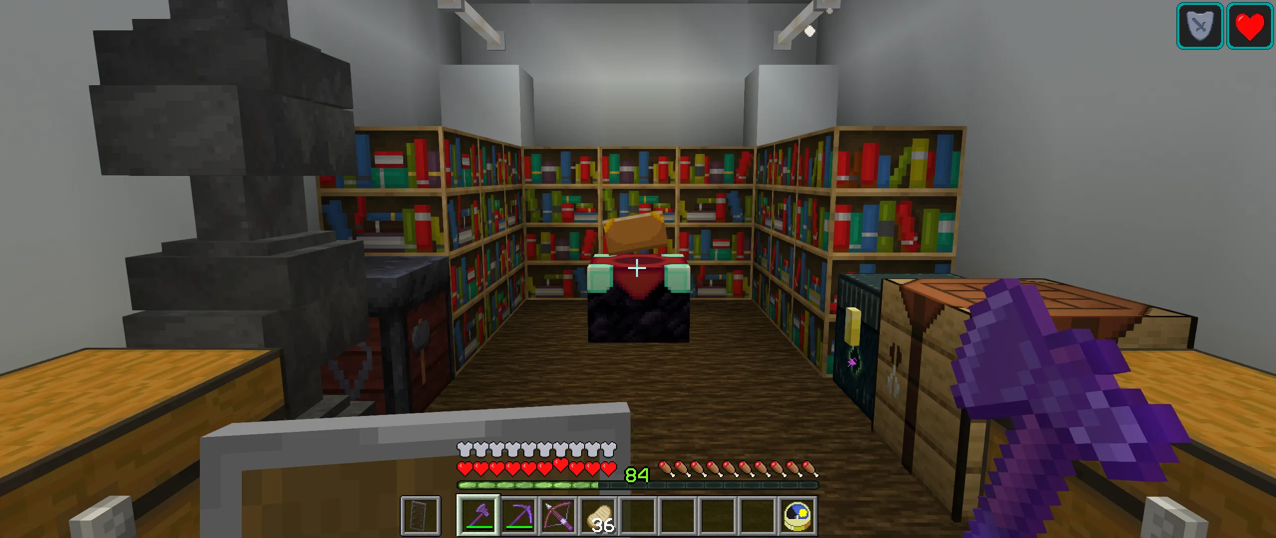 Unobtrusive Shields — скриншот 2 (Текстуры, Minecraft)